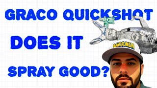 Spray Like A Pro With Graco Quickshot Does It Deliver Incredible Results [upl. by Aihsik424]