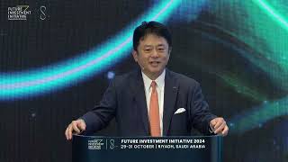 Masahiko Kato President amp CEO of Mizuho Bank Speaks on JapanMena Geoeconomic Relations at FII8 [upl. by Ceporah]