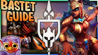 BASTET GUIDE HOW TO MAKE BASTET DEAL INSANE DAMAGE  Incon  Smite [upl. by Nanette757]