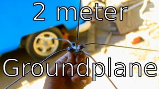 DIY Groundplane Antenna for 2 meters [upl. by Esoranna]