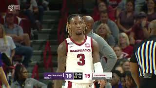 Arkansas vs Alcorn State  2023116  NCAAB Game [upl. by Ellivnarg]