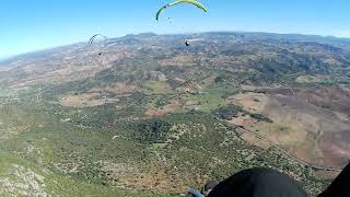 Flight from Levante 4 Algodonales Paragliding Spain [upl. by Madi]