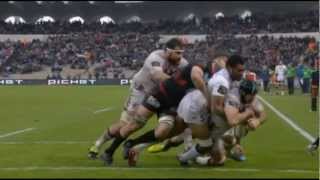 Résumé Bordeaux Bègles  Toulon 410 Top 14 Rugby [upl. by Kinnon770]