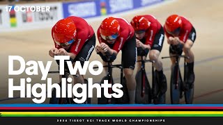 Day 2 Highlights  2024 Tissot UCI Track World Championships [upl. by Diogenes410]