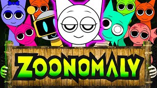 Incredibox Sprunki  white  Zoonomaly Theme Song COVER [upl. by Lime]