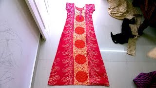 Churidar model maxinighty cutting and stitching part 1 [upl. by Manbahs]