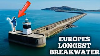 FISHING the BIGGEST BREAKWATER in EUROPE ❗️ [upl. by Leuams]