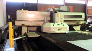 MESSER GRIESHEIM MESSER GRIESHEIM Lasermat 4200 Laser Cuttin [upl. by Ynatsed]