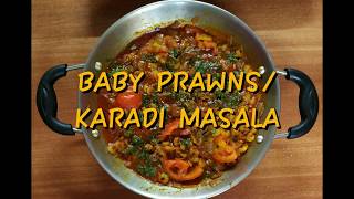 Baby Prawns Masala  Karadi Masala  Koli Special  By Deepika Jahir Recipes [upl. by Zimmerman]