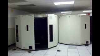 StorageTek 9310 Powderhorn Tape Library Data Center Deinstall [upl. by Nosnirb]