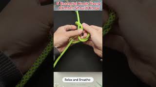 Secrets to Tying Strong Knots for Mountain Climbing relaxingmusic knot [upl. by Ecilahs708]