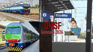 Questo Mese Sulle Ferrovie Gennaio 2024  Ferrovia BariBitritto “nuovi” TAF e molto altro [upl. by Hoeg253]