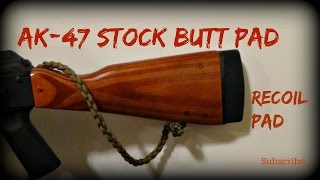 AK47 STOCK BUTT PAD RECOIL PAD [upl. by Suez]