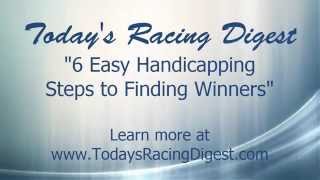 6 Quick Steps Every Horse Racing Handicapper Should Follow Before Placing a Bet [upl. by Nedmac]