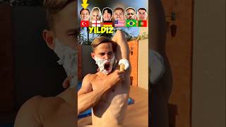 Yildiz vs lehmann vs son vs greazman vs neymar vs ronaldo food challenge 🤣 [upl. by Waylen]