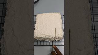 Red Velvet Cake with Coconut Buttercream Frosting 🤤 shorts cake video [upl. by Odysseus]