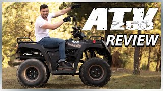 REVIEW ATV250 2022 [upl. by Iuqcaj]