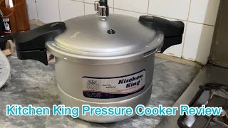 Kitchen king pressure cooker review and how to use kitchen king pressure cooker easily [upl. by Saihtam]