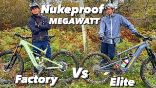 Nukeproof Megawatt Factory vs Elite  Un vrai Vttae denduro  Bike Test et Review [upl. by Halika430]