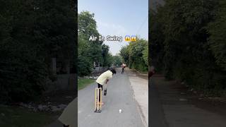 Air In Swing 😱😱 cricket inswingbowling [upl. by Knah]