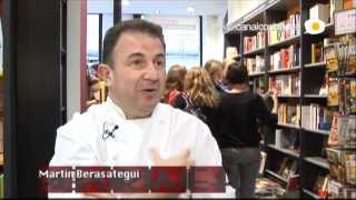 Reportaje Presentación del libro quotLas recetas favoritas de Martín Berasateguiquot [upl. by Attenrad937]