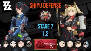 NEW Shiyu Defense Critical Node 7 v12 F2P Zhu Yuan DPS amp F2P Burnice DPS Team  Zenless Zone Zero [upl. by Soutor]