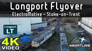 Longport ElectroMotive  Quick Aerial Flyover in 4K [upl. by Umberto]