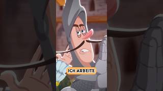 Stress zu Hause Was machen Ritter im Homeoffice animation comedy [upl. by Bekah]