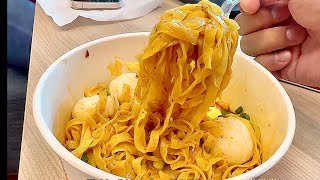 MIE PORK ENCIK TAN STALL REVIEW  CHANGI AIRPORT TERMINAL 3 CENTRAL SINGAPORE [upl. by Davide]