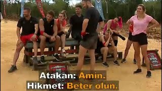 Hikmet’ten Atakan’a Tatlı Sataşma Survivor 2022 Allstar [upl. by Airalav978]