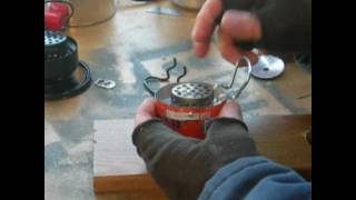 HOW I MADE A ALCOHOL STOVE RICH ALLEN [upl. by Alliuqahs142]