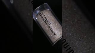 Mac DazzleShadow Liquid  Not Afraid to Sparkle sparkle liquideyeshadow maccosmetics [upl. by Barbuto239]