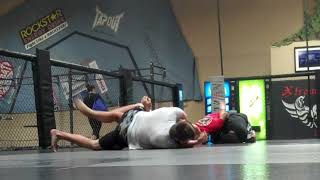 Training at Xtreme Couture  Robert Follis BJJ class [upl. by Del370]