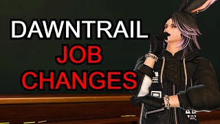 Simple Discussion About FFXIV Dawntrail Job Changes [upl. by Adrell]