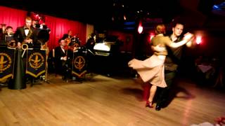 Mickey Fortanasce and Kelly Arsenault are dancing to Vince Giordanos Nighthawks White Heat [upl. by Nosnhoj]