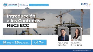 Webinar GRATUITO quotIntroducción a los Contratos NEC3 ECCquot [upl. by Aruat]