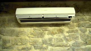 Fuji Electric Polaris heat pump RJZ14LBC indoor unit view [upl. by Eachelle]