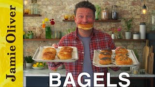 How to make Bagels  Jamie Oliver [upl. by Neros]