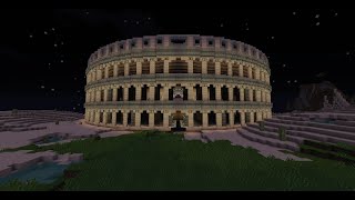 How to make a Minecraft Colosseum Easy Guide [upl. by Spiegel]