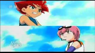 Beyblade GRevolution  Daichi vs Mathilda [upl. by Acirderf]