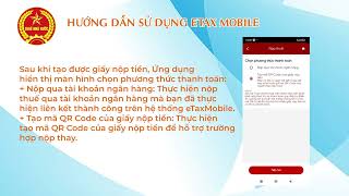 Chức năng nộp thuế trên Etax Mobile [upl. by Jodie]