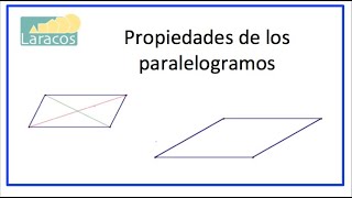 Propiedades de los paralelogramos [upl. by Toma]