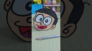 Paper Sharpener Craft idea  Nobita Paper Craft Video viralshort shortsfeed youtubeshorts craft [upl. by Saibot755]