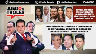 JDT 🔴Revela Morena 158 candidatos a alcaldes en el límite legal y deja en opacidad 59 [upl. by Yenahteb686]