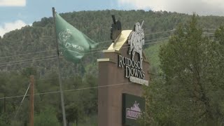 Ruidoso Downs Race Track works to repair flood damage before 2025 [upl. by Acsot480]