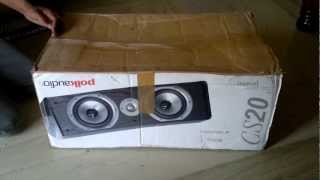 Unboxing PolkAudio TSiTSX CS 20 Center speaker [upl. by Aliel]