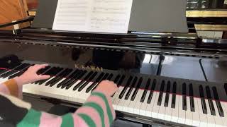 Allegro in C Major op 38 no 8 by Johann Hassler  RCM piano etudes grade 2  Celebration Series [upl. by Ellerahs246]