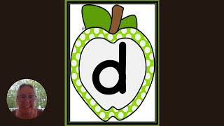 Learn Alphabet Sounds with Fall Lime Green Polka Dot Apple Flashcards Fun Phonics Practice for Kids [upl. by Nowed]