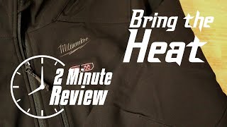 Milwaukees M12 Toughshell Heated Jacket Review  Bring the Heat [upl. by Adnoved667]