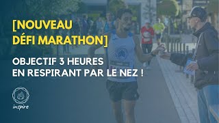 🎥 Nouveau défi Marathon de Leonardo Pelagotti  Objectif 3 heures en respirant par le nez [upl. by Hedberg]